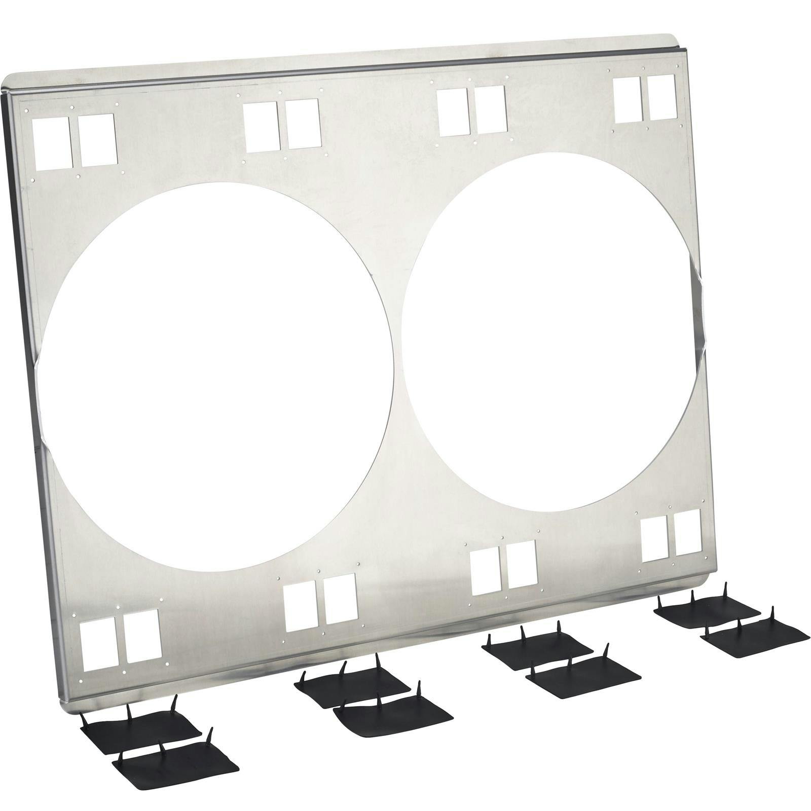 Aluminum Fan Shroud for 28 Inch Radiator, Dual Electric Fans