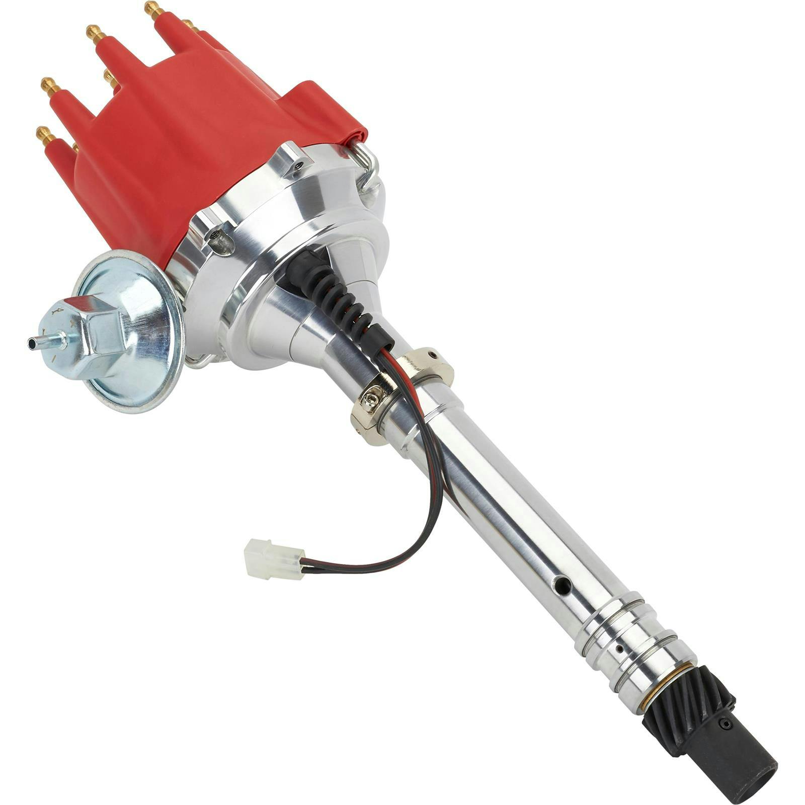 Speedway Motors Pro Series Billet Distributor, Chevy V8, Red