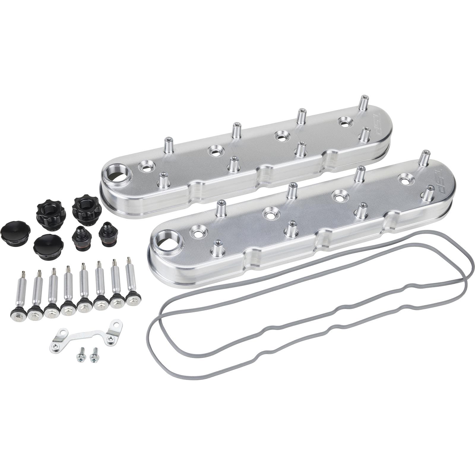Speedway Motors V Series LS Natural Billet Aluminum Valve Covers