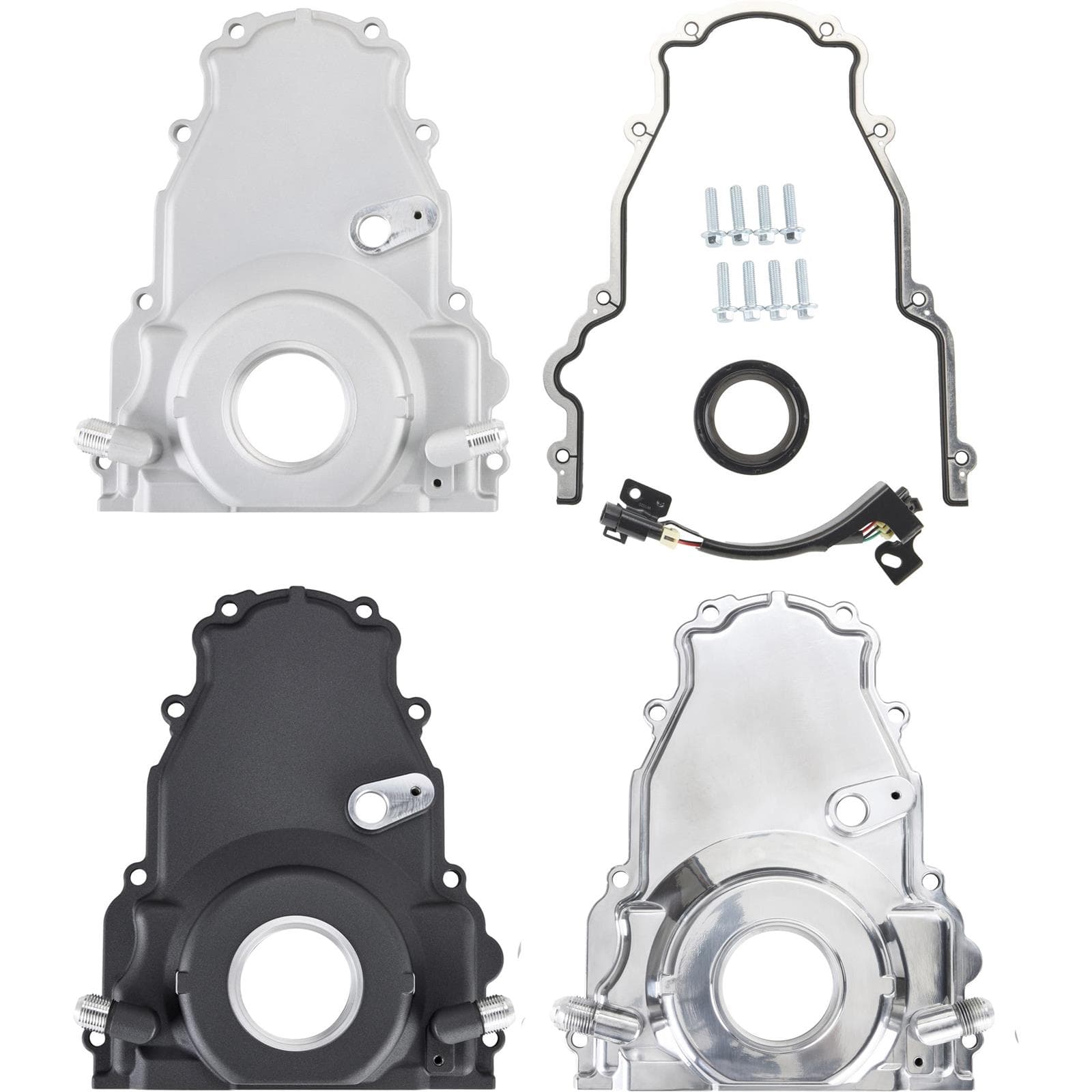 LS Gen 4 6061 Aluminum Turbo Timing Cover Kit