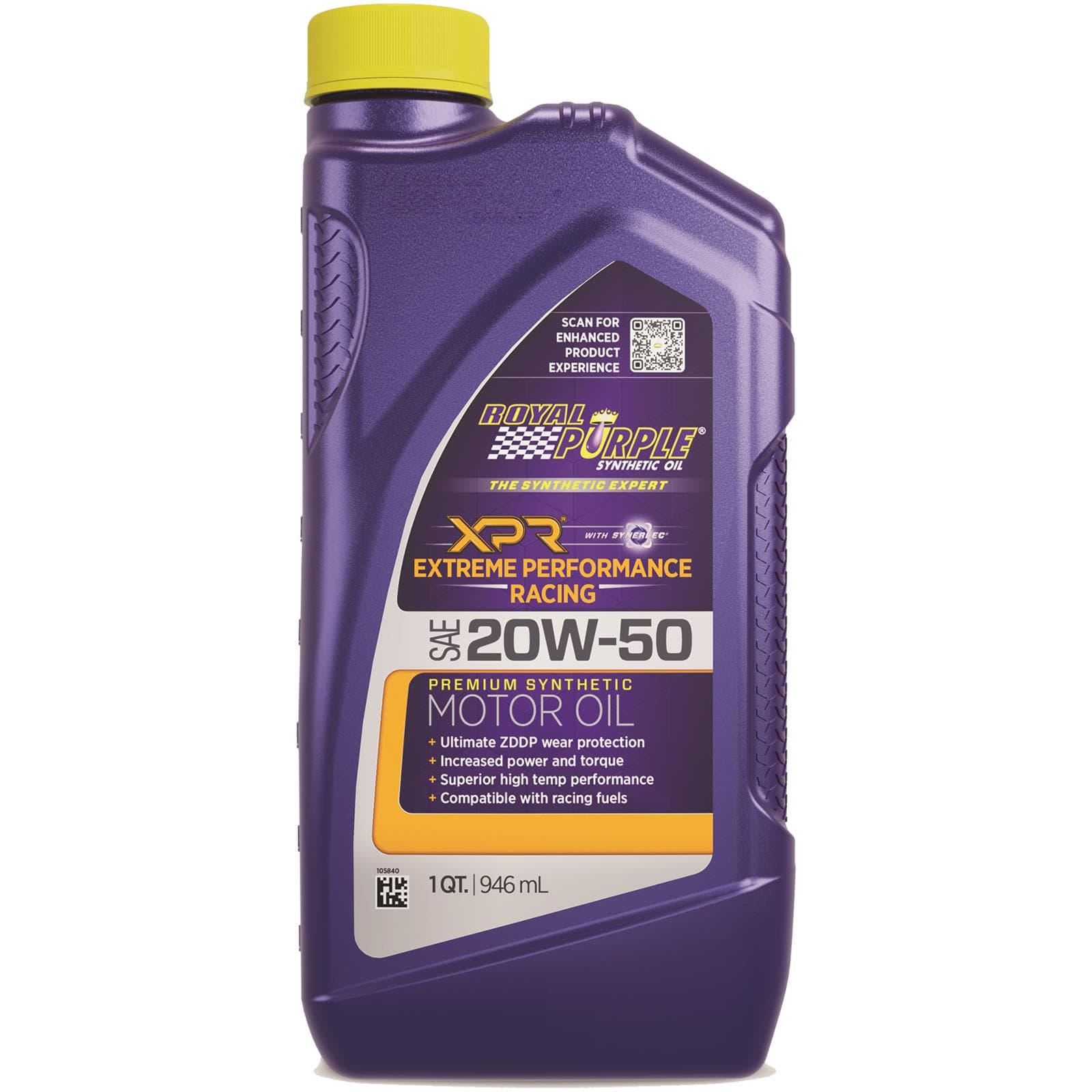 Royal Purple XPR 20W50 Racing Oil, 1 Quart