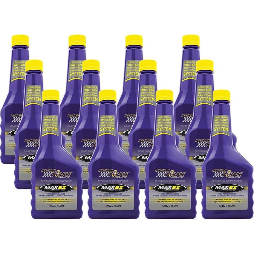 Royal Purple Max EZ Power Steering Fluid, 12 Ounce, Case of 12