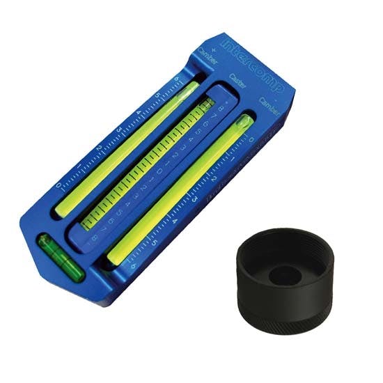 Intercomp 102042 Bubble Caster Camber Gauge With Wide-5 Adapter