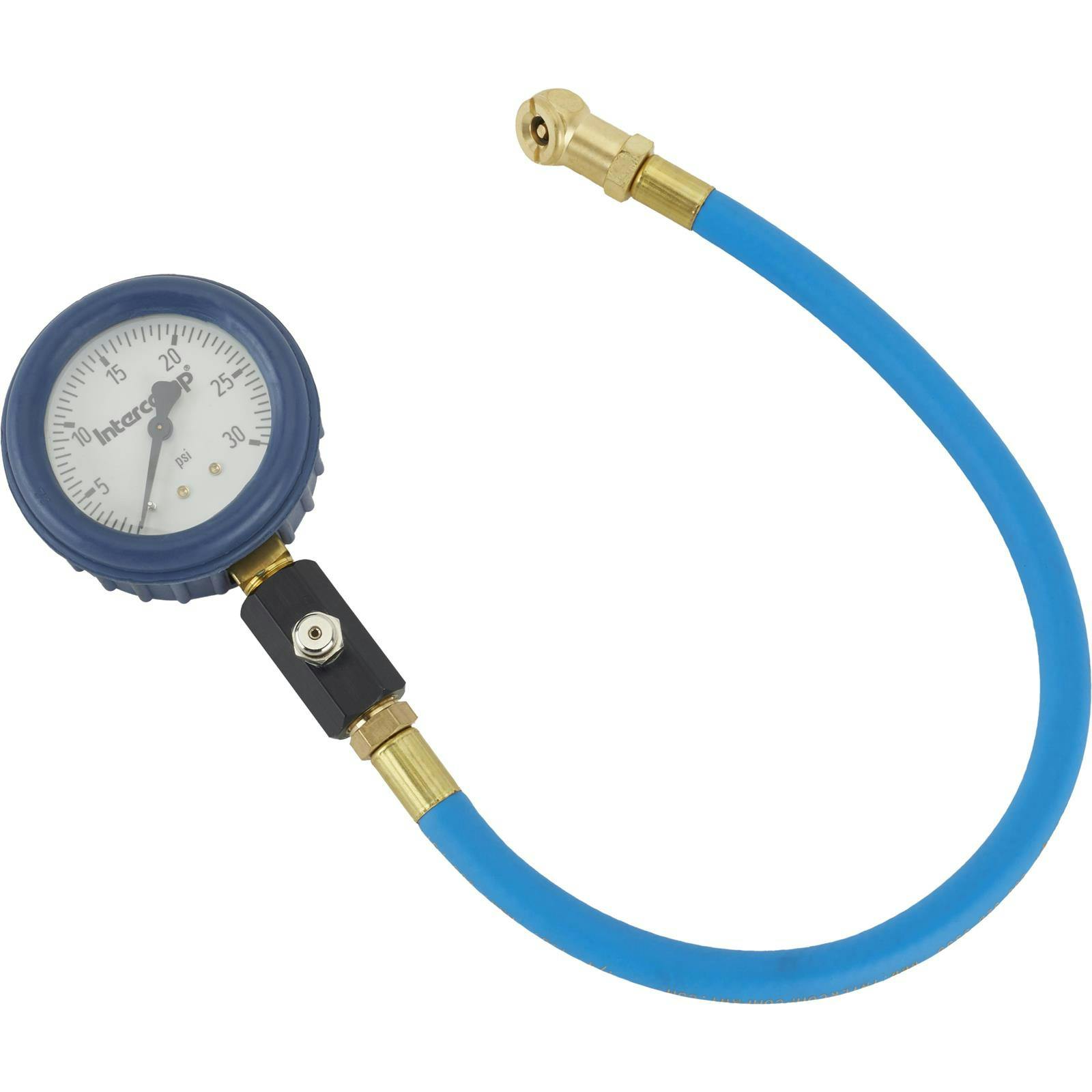 Intercomp 360069 2-1/2"Glow-In-The-Dark Tire Pressure Gauge-30PSI