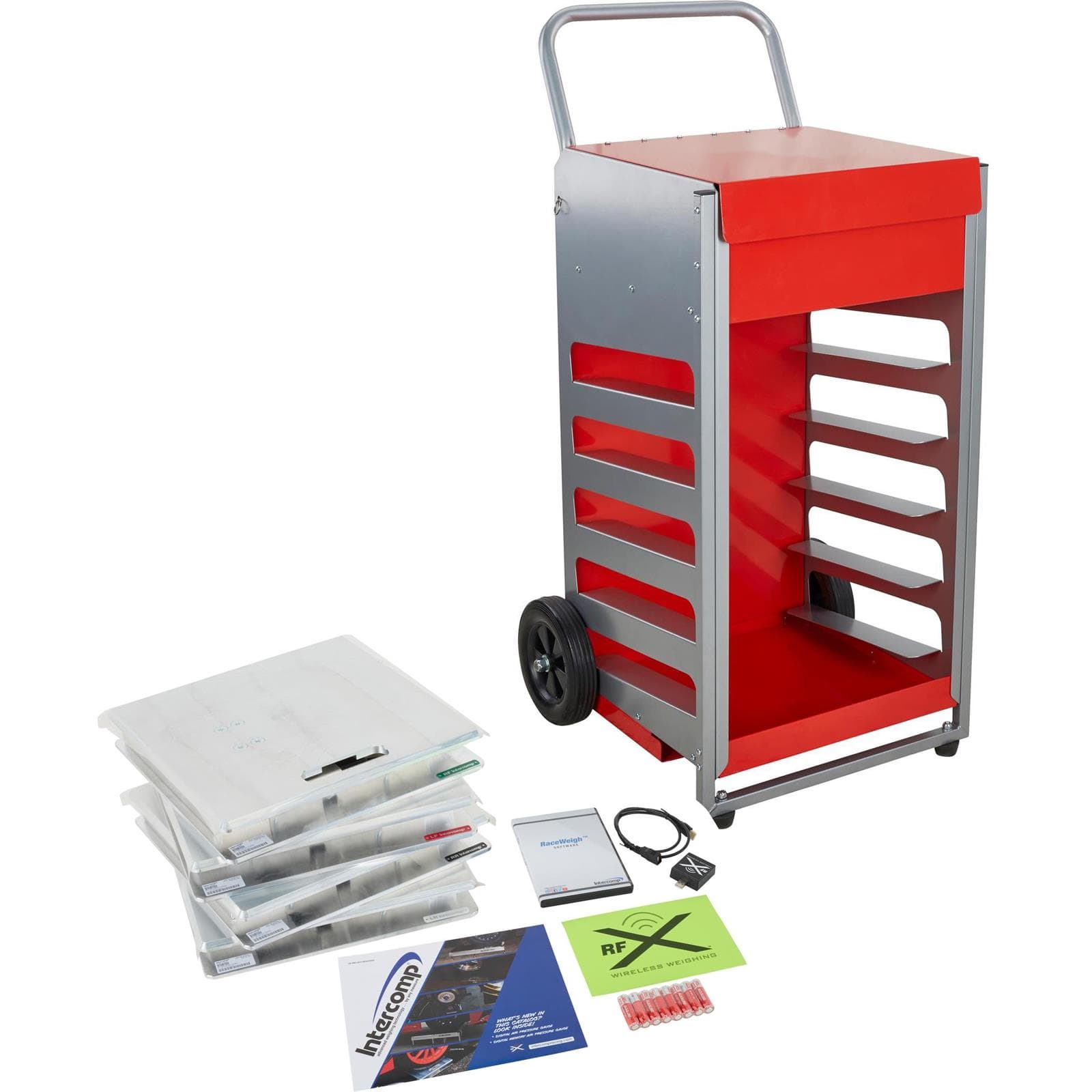 Intercomp SW787 Wireless Scale Pad System 170154-PC w/ Cart