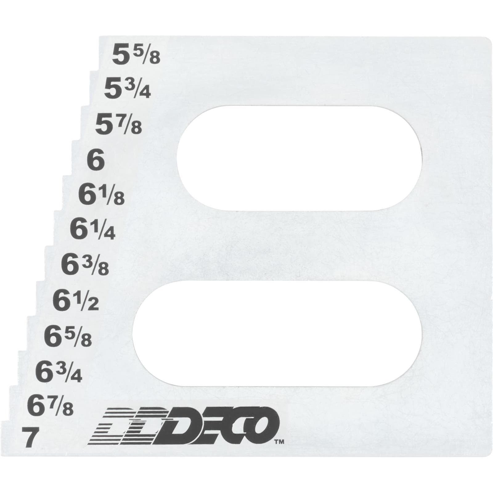 DECO Frame Height Steel Gauge, 5-5/8 Inch to 7 Inch
