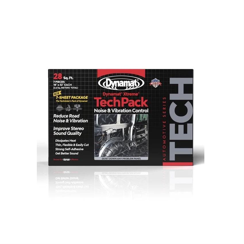 Dynamat 10428 Xtreme Heat Barrier and Sound Deadening Tech Pack