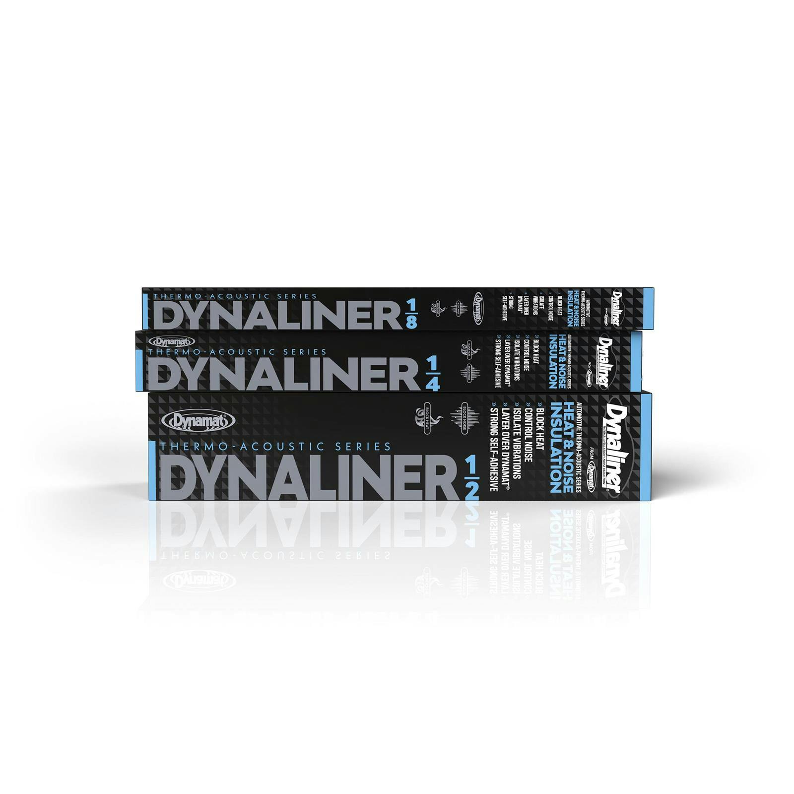 Dynamat 11101 Dynaliner Thermal & Sound Insulation, 1/8 Inch Thick