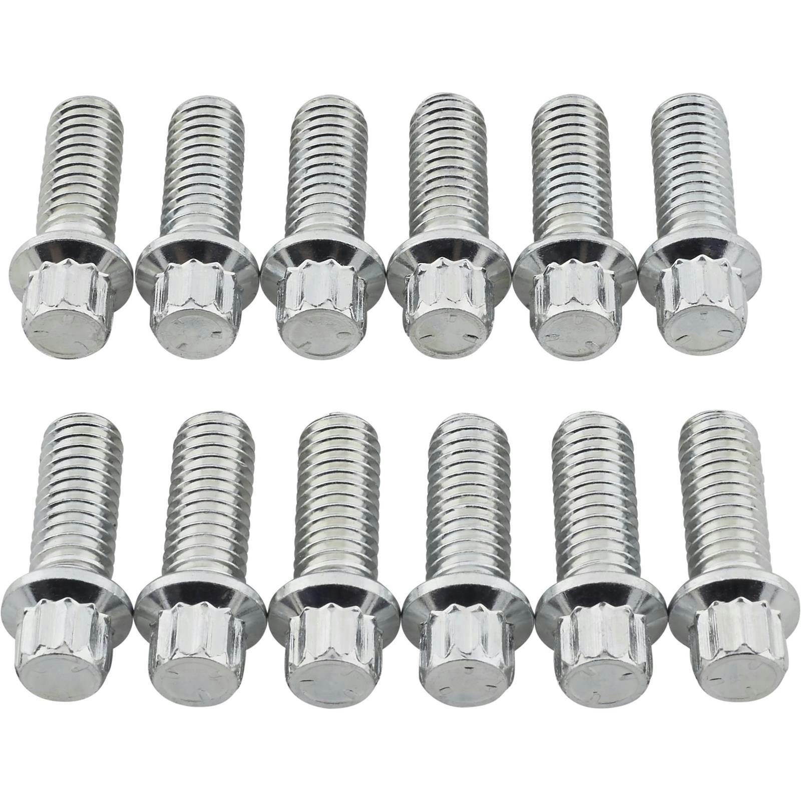 Dynatech® 60-20112 Header Bolt 3/8 x 1 Inch, 12 Pt, 12 Pack