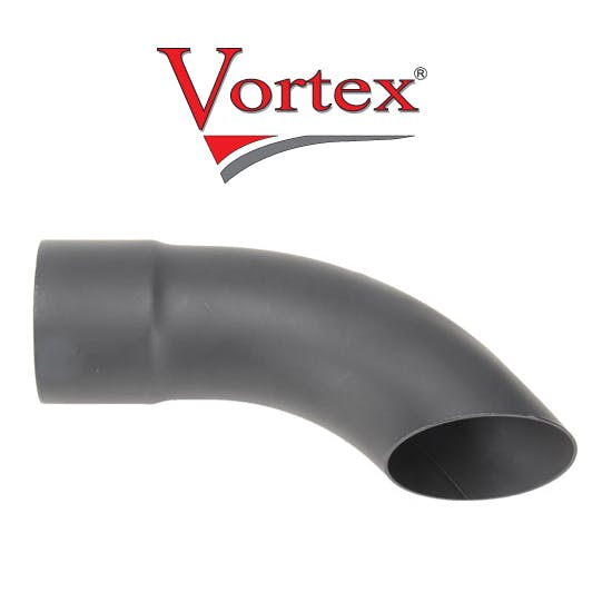 Dynatech® 780-01100 Exhaust Turn Down w/ Vortex® Cone, 3'