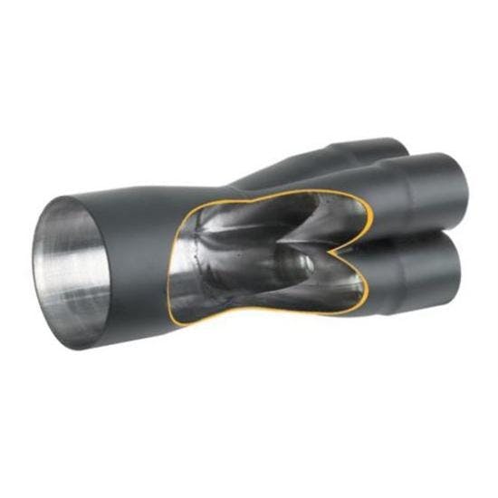 Dynatech® 780-03519 Plain Steel Merge Collector 2-3/8 x 4-1/2