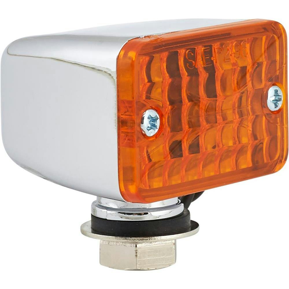 Universal Specialty Light, Single Filament Bulb, Amber Lens