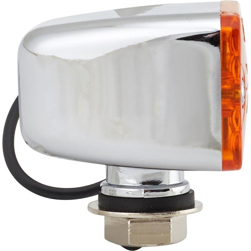 Universal Specialty Light, Single Filament Bulb, Amber Lens