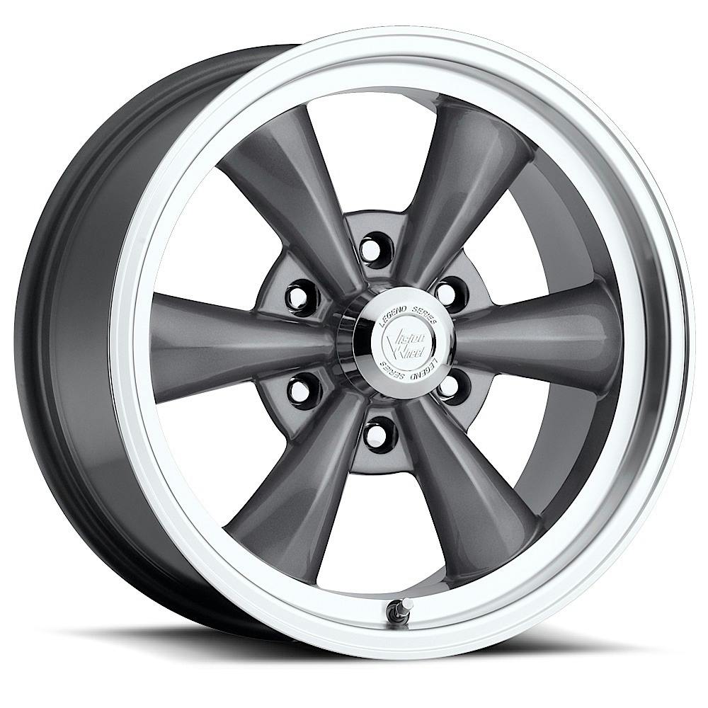 Vision 141H7883GM19 American Muscle 141H Legend 6 Wheel, 17X8