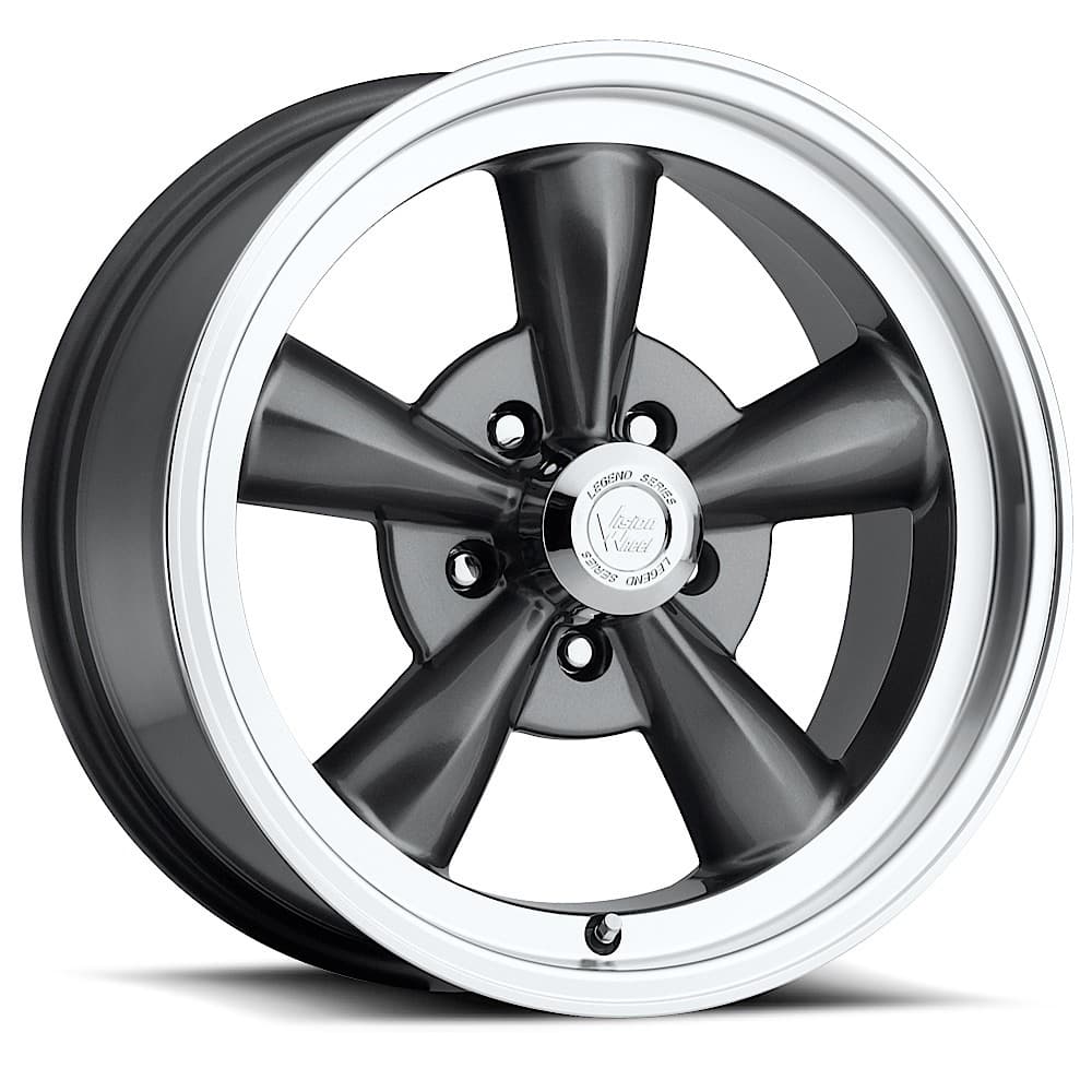 Vision Wheels 141H7865GM0 American Muscle 141 Legend 5 Wheel