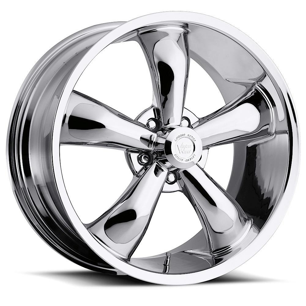 Vision 142-7761C0 American Muscle 142 Legend 5 Wheel, 17X7