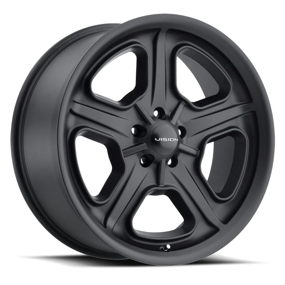 Vision 147-7861SB0 American Muscle 147 Daytona Wheel, 17X8