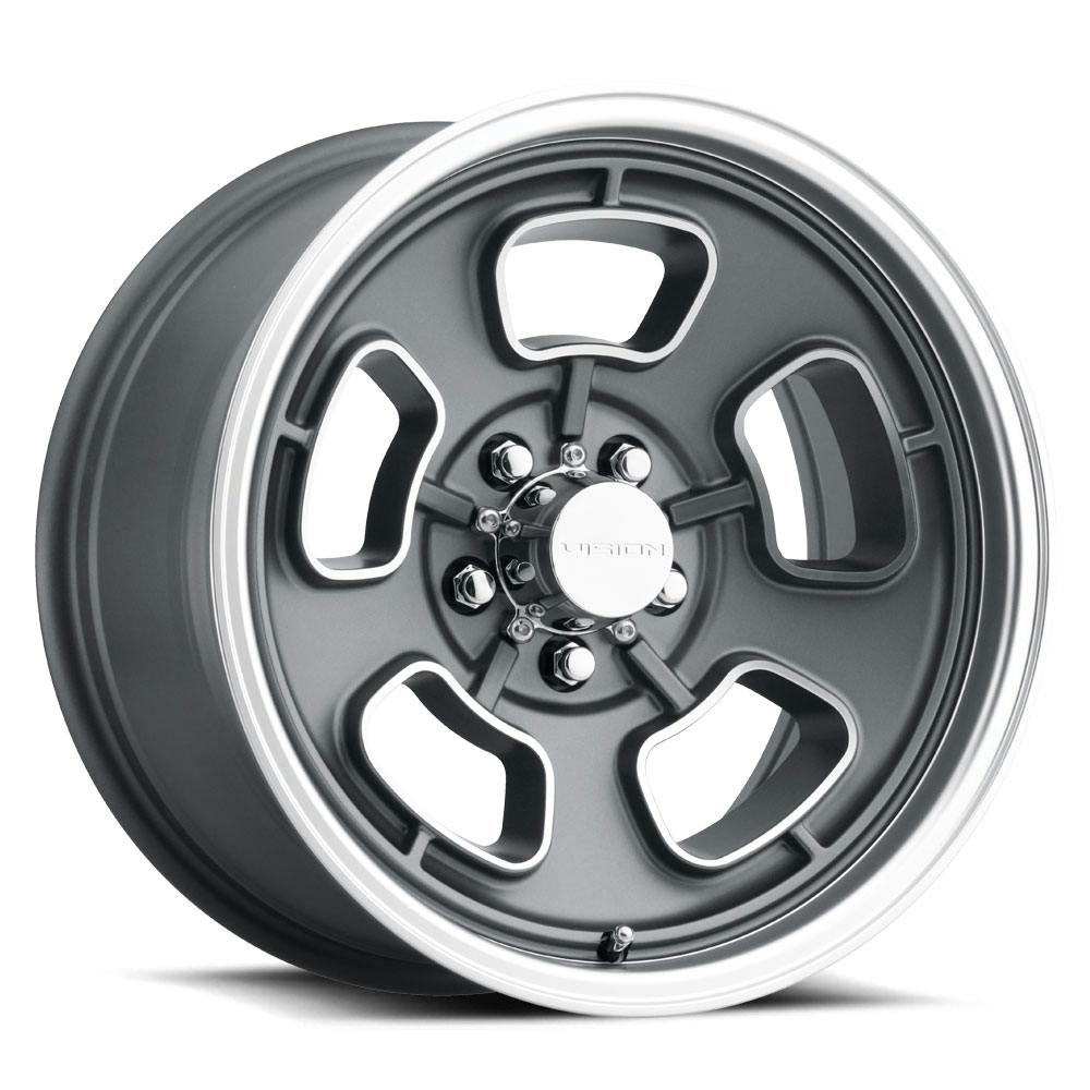 Vision 148-5761SGMF6 American Muscle 148 Shift Wheel, 15X7