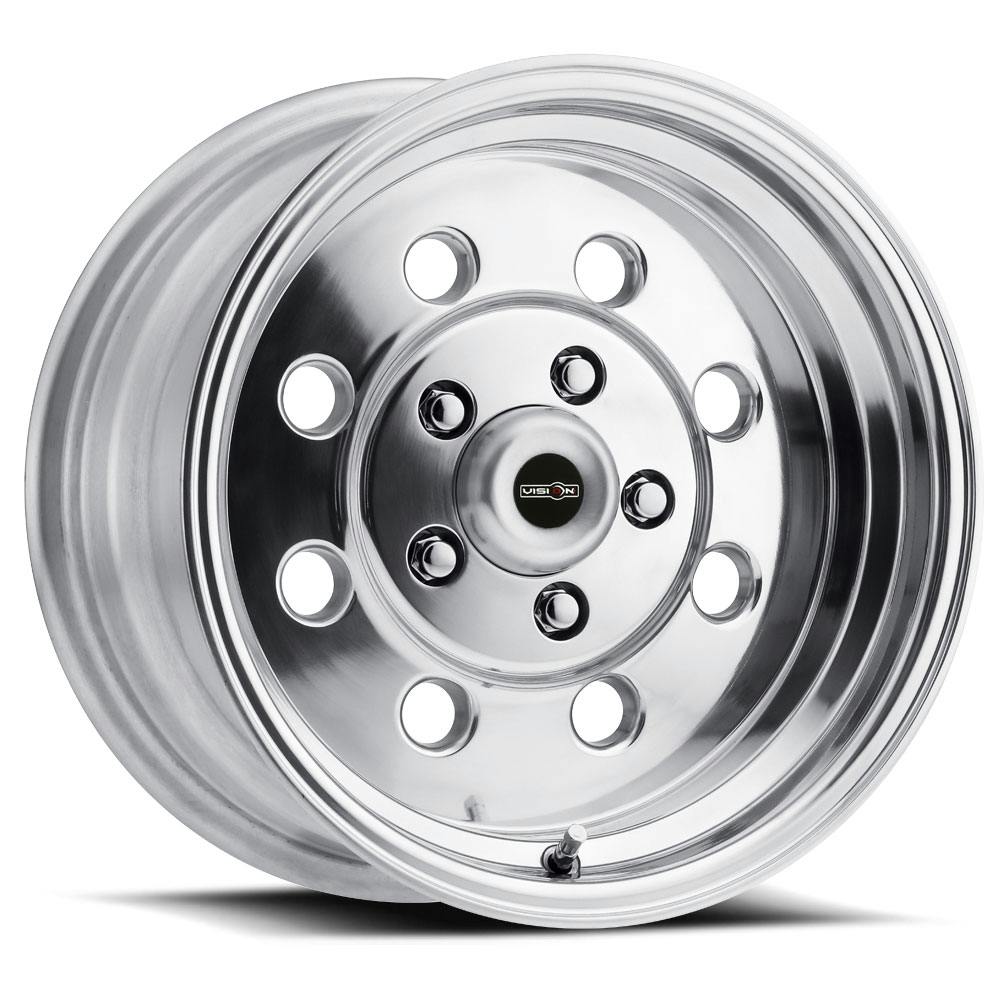 Vision 531-5865P0 American Muscle 531 Street Lite Wheel, 15X8