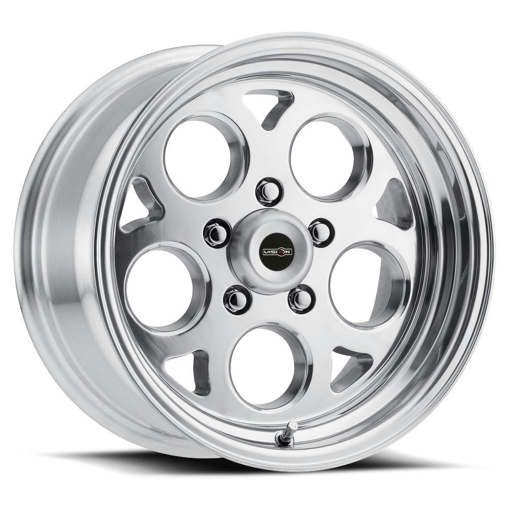 Vision 561-5161P-25 American Muscle 561 Sport Mag Wheel, 15X10