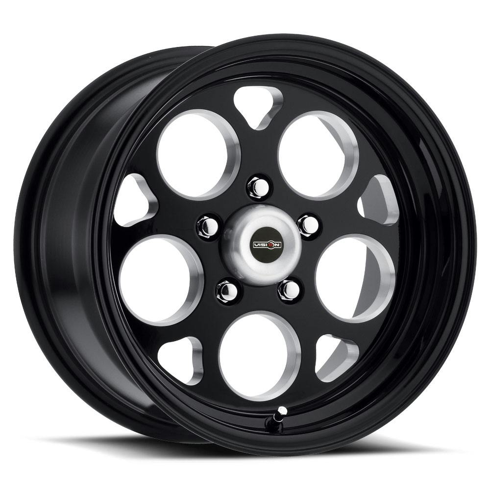 Vision 561-5165B0 American Muscle 561 Sport Mag Wheel, 15X10