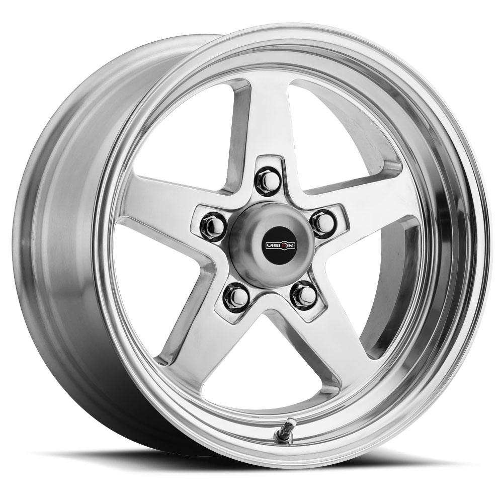 Vision 571-5865P0 American Muscle 571 Sport Star II Wheel, 15X8