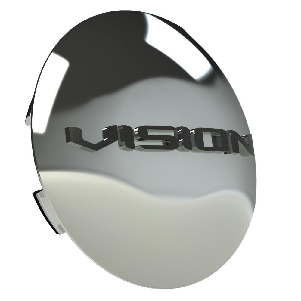 Vision Wheel C147 147 Daytona Wheel Center Cap, Chrome