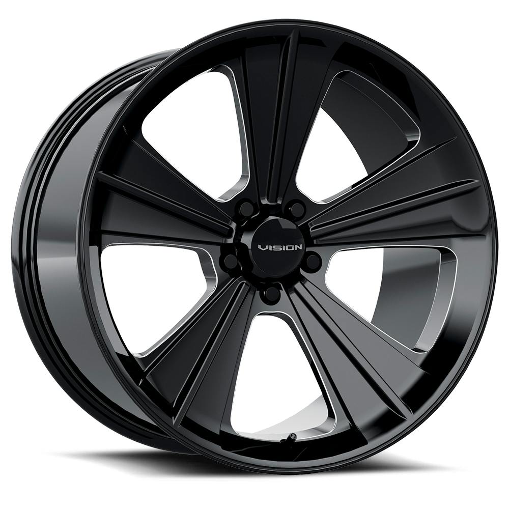 Vision V327-20112GBMS40 American Muscle V327 Missile Wheel, 20X11