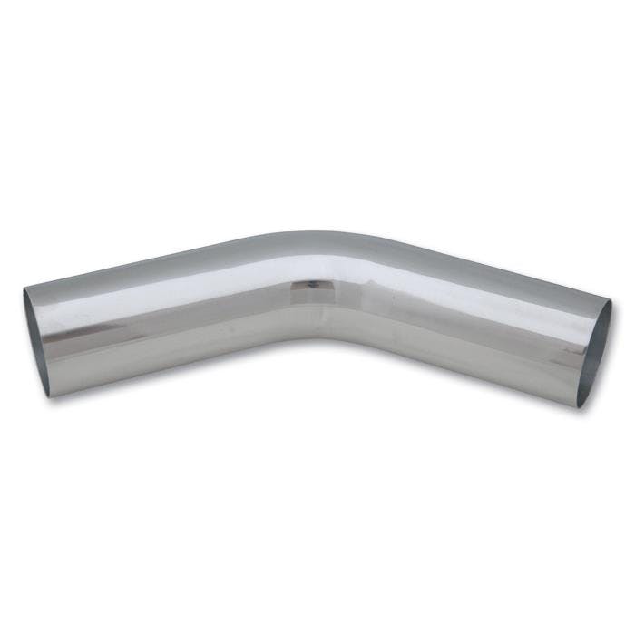 Vibrant 2177 45 Degree Aluminum Bend, 2.5 Inch O.D., Polished