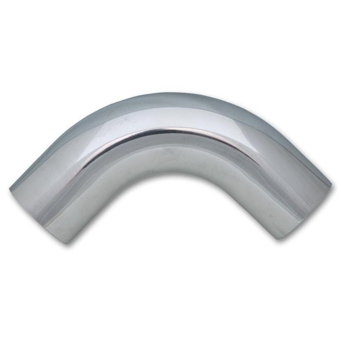 Vibrant 2178 90 Degree Aluminum Bend, 2.5 Inch O.D., Polished