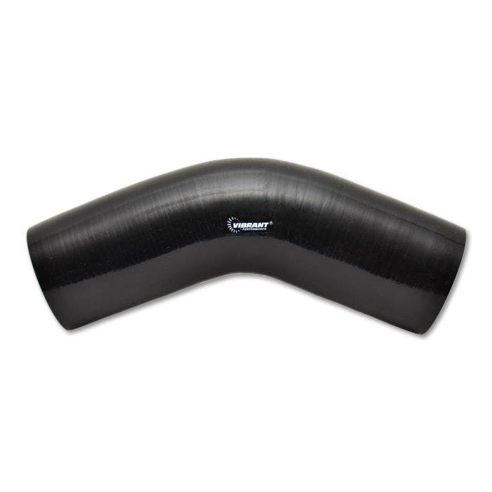 Vibrant 2752 45 Degree Elbow Hose Coupler, 2.5 X 4.5 Inch, Black