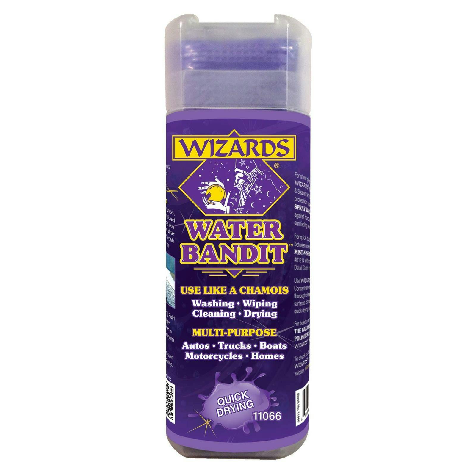 Wizards Products 11066 Water Bandit Chamois Cloth, 27 x 17 Inch