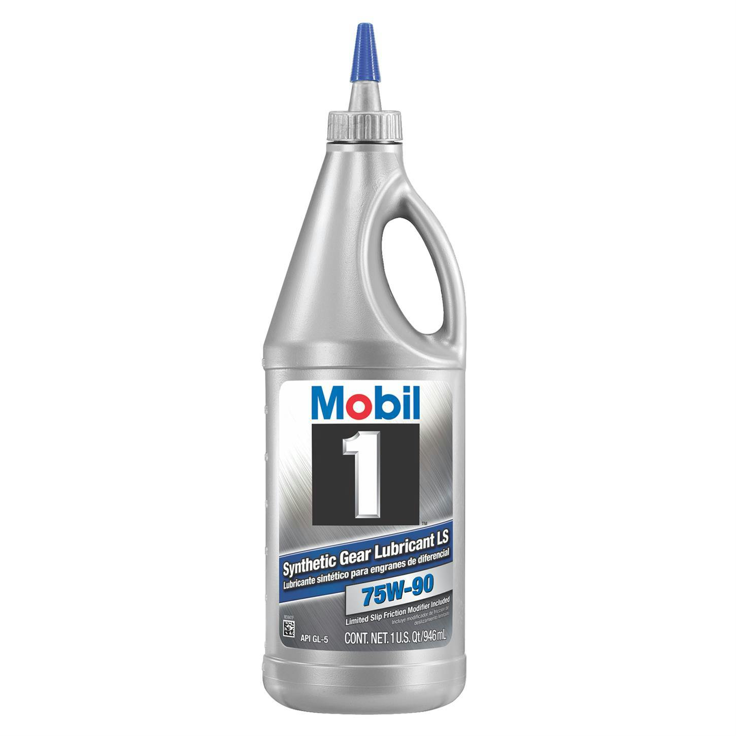 Mobil 1 Synthetic Gear Lubricant LS 75W-90, 1 Quart