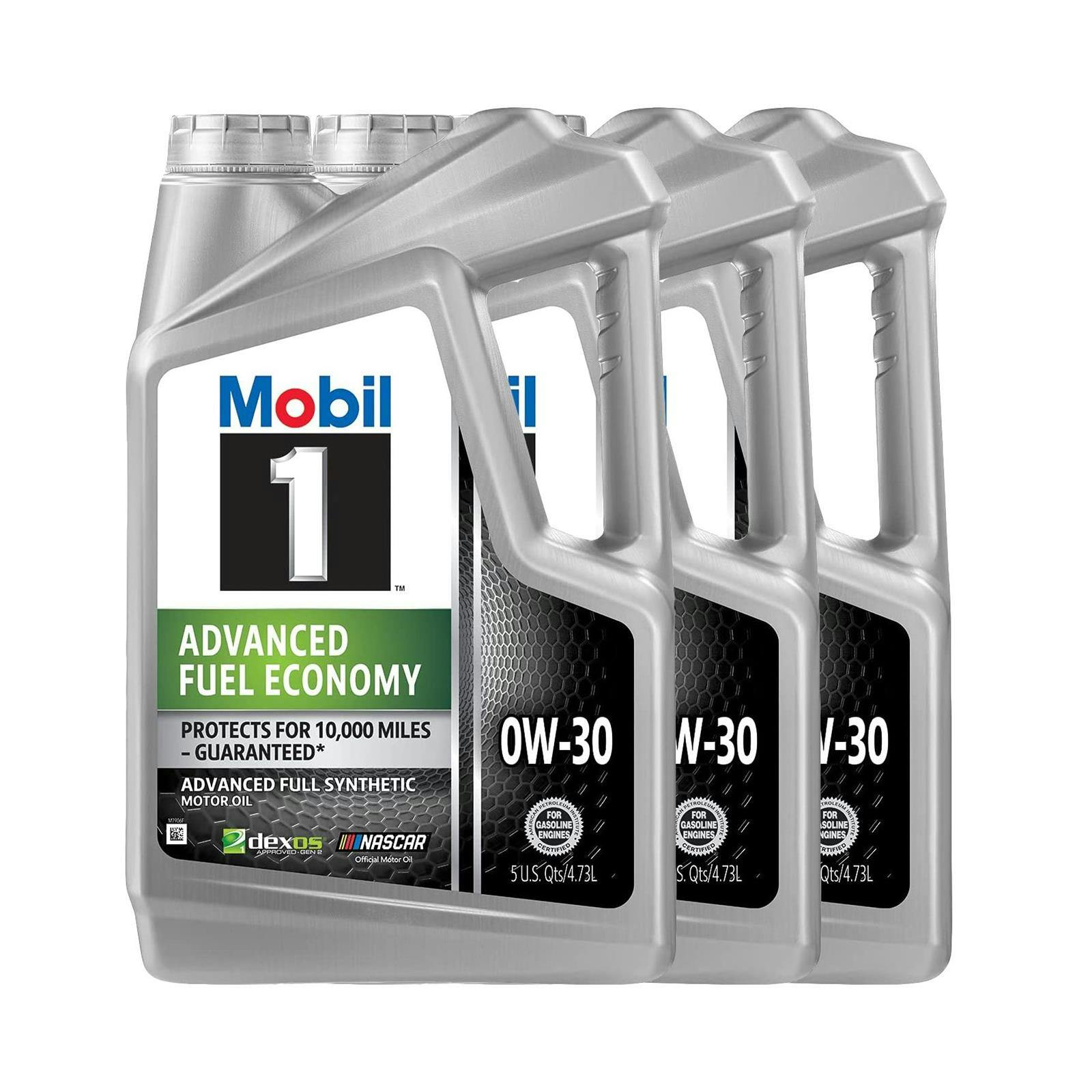 Mobil 1 120761 Advanced Fuel Economy Motor Oil, 0W-30, 3/5 Quarts