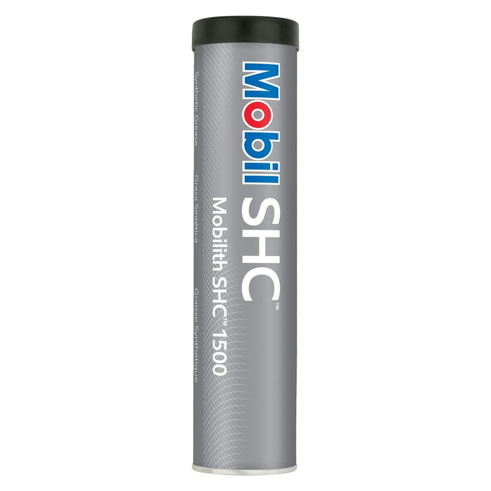 Mobil 1 122115-1 Mobilith SHC Series 1500 Grease, 13.4oz Tube, Ea