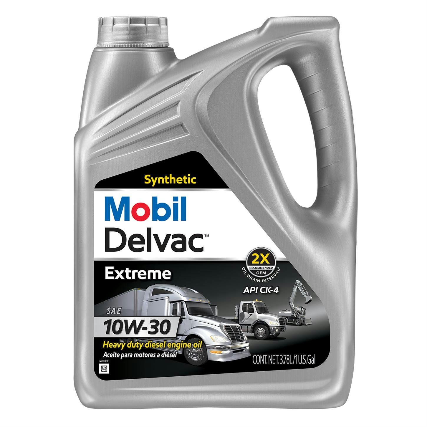 Mobil 1 1224541 Delvac Extreme Diesel Engine Oil, 10W-30, 1 Gal