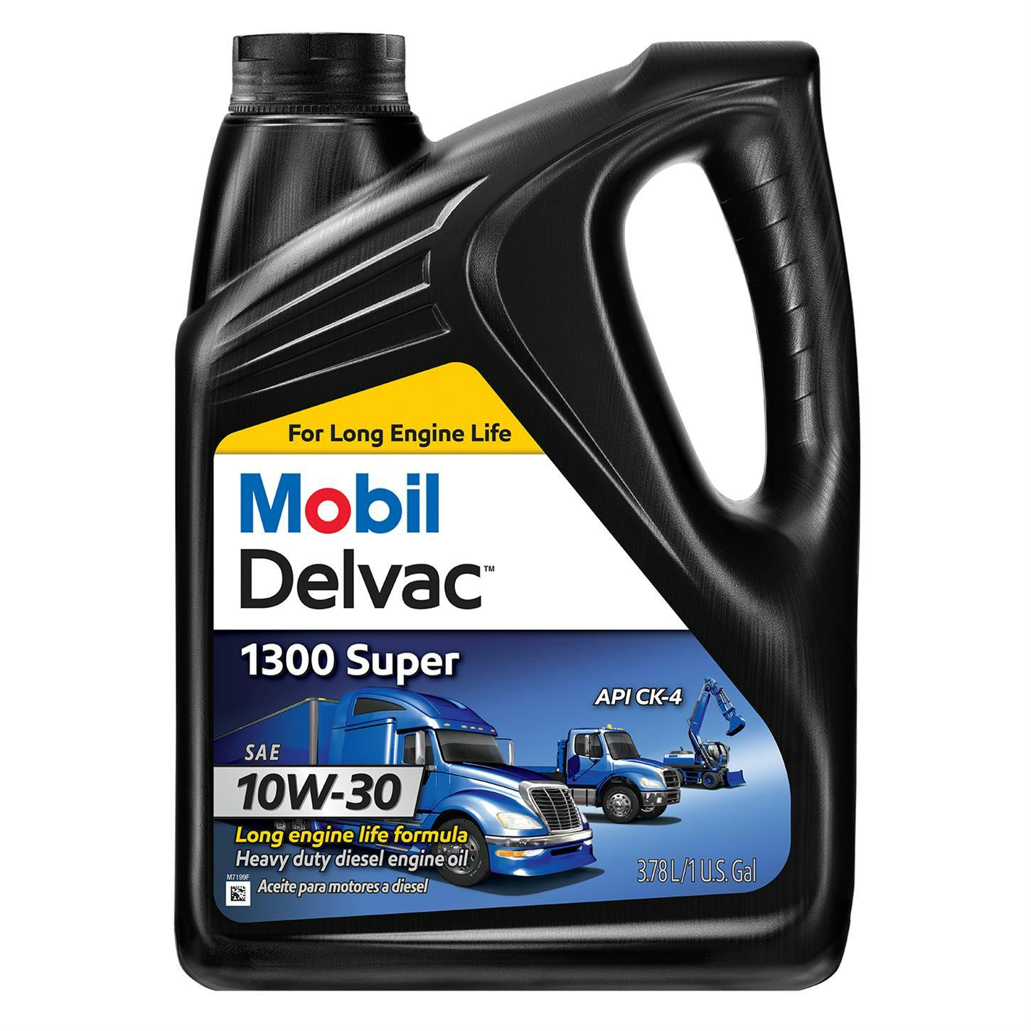 Mobil Delvac 122485-1 1300 Diesel Engine Oil, 10W-30, 1 Gallon