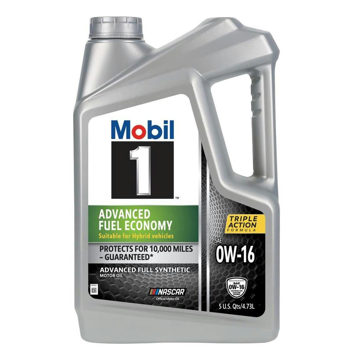 Mobil 1 Advanced Fuel Economy Motor Oil, 0W-16, 5 Quarts