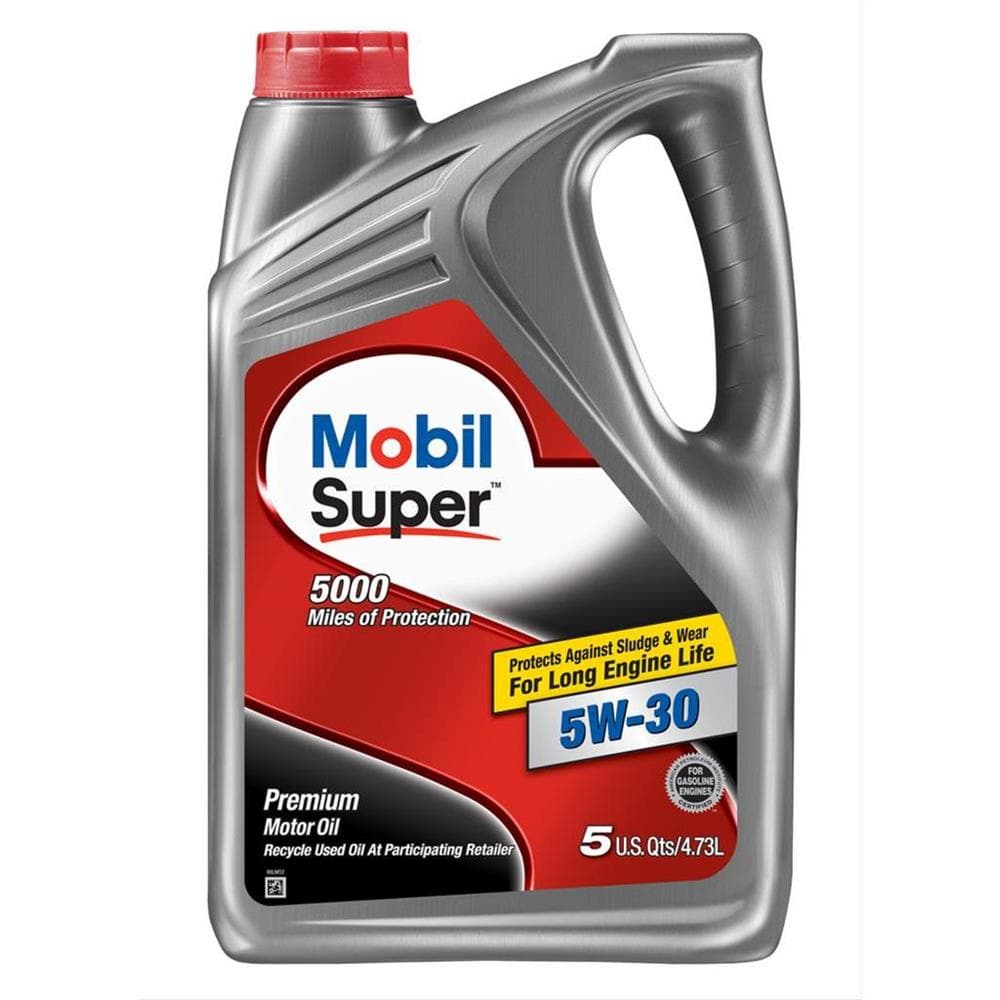 Mobil 1 124407 Super Synthetic Blend Motor Oil, 5W-30, 5 Quarts