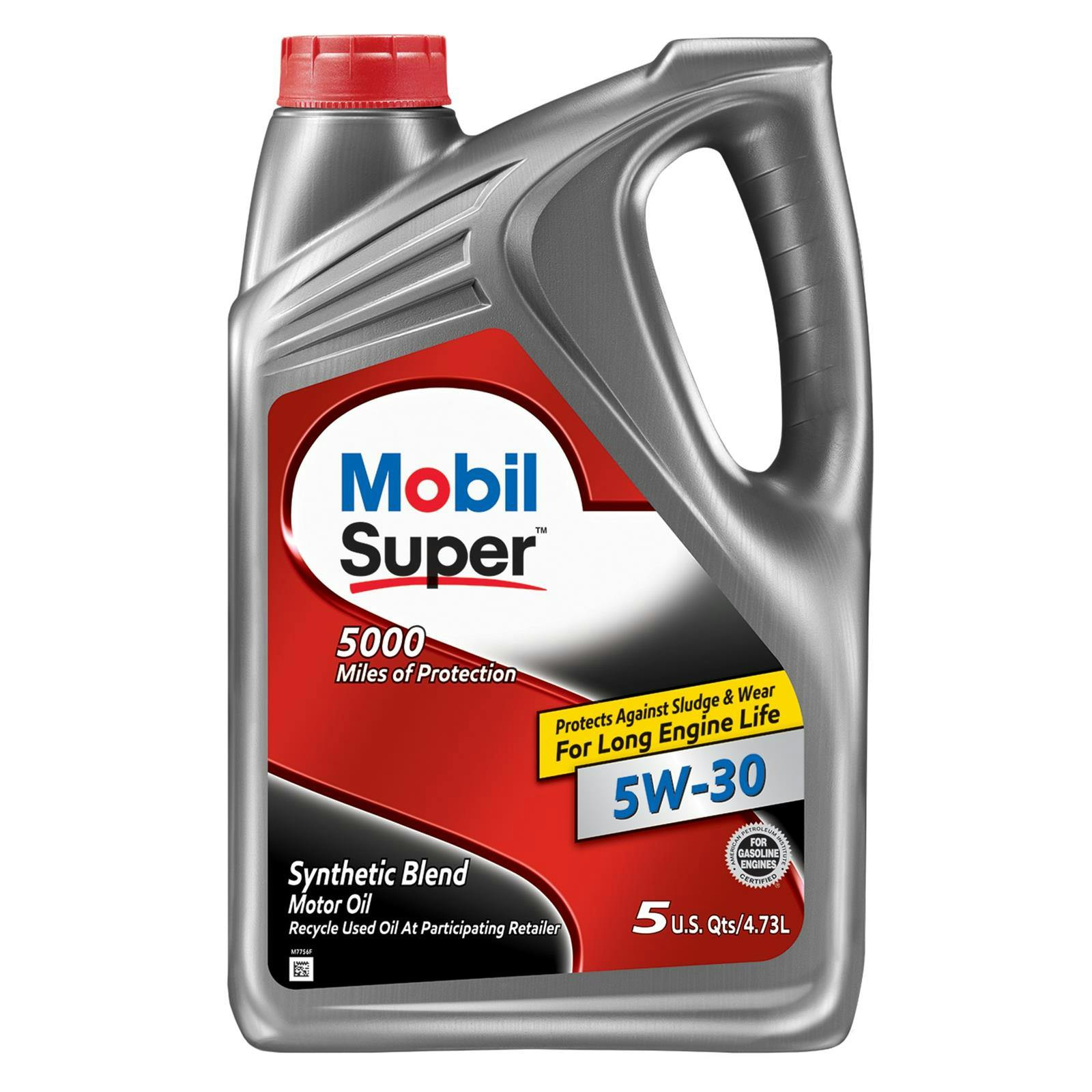 Mobil 1 124407 Super Synthetic Blend Motor Oil, 5W-30, 15 Quarts