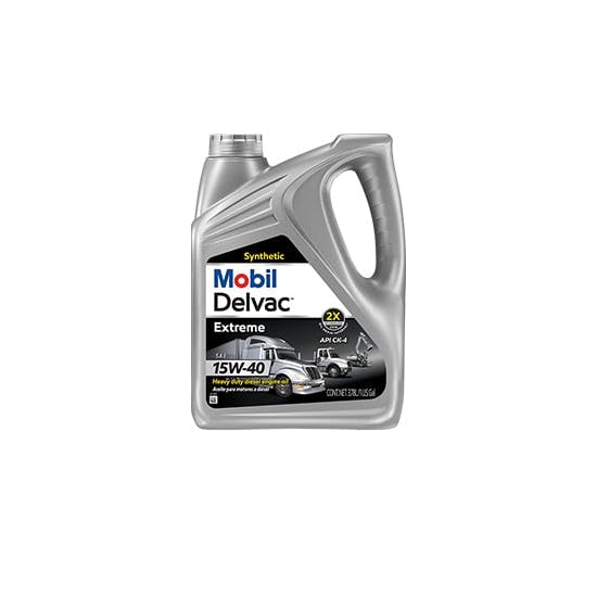 Mobil 1 126791-1 Delvac Extreme Motor Oil, 15W-40, 2.5 Gallon
