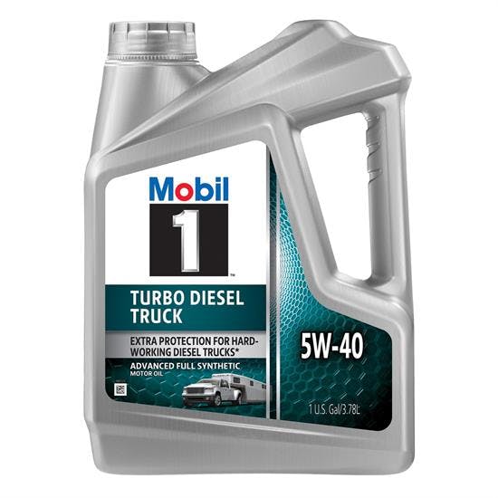 Mobil 1 127097 Turbo Diesel Truck Oil 5W-40, 1 Gallon