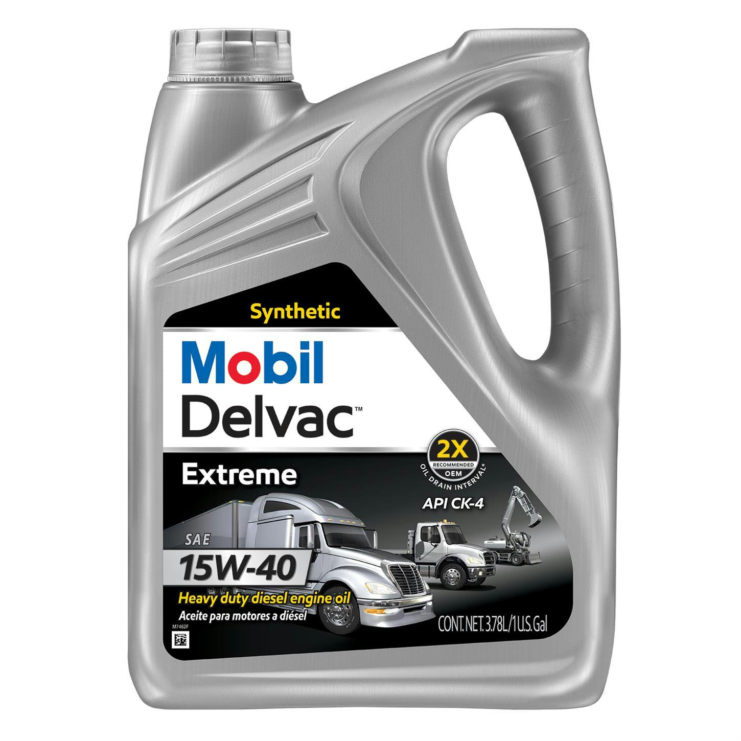 Mobil Delvac Extreme 127098 Premium Syn Diesel Oil, 15W-40 1 Gal