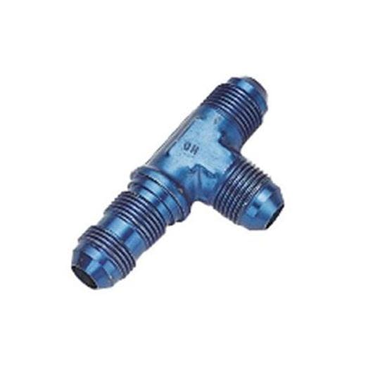 Aluminum Tee-On-Run Fitting, -4 AN