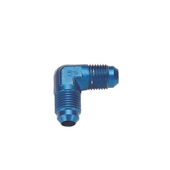 Aluminum Flare Union Fitting, 90 Degree, -6 AN