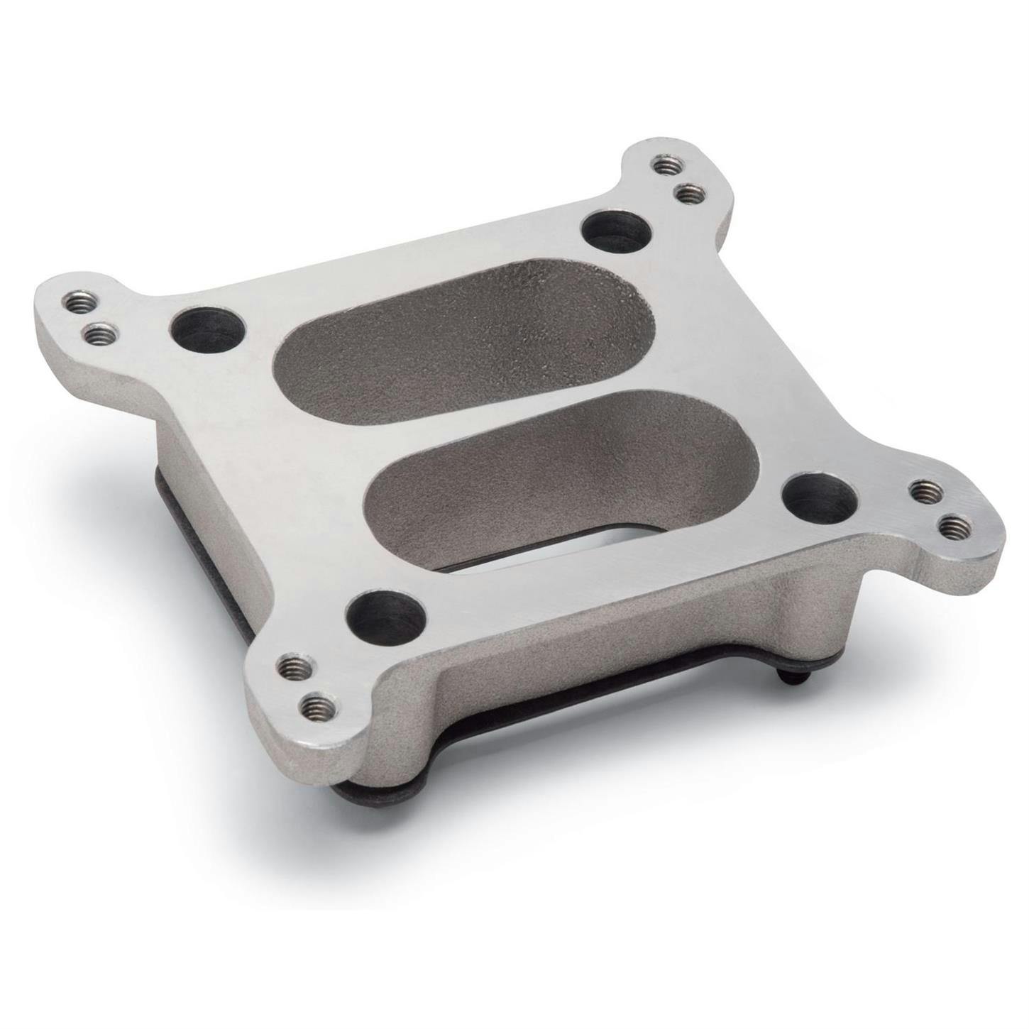 Edelbrock 1106 Carburetor Adapter, 4-Barrel, Square Bore