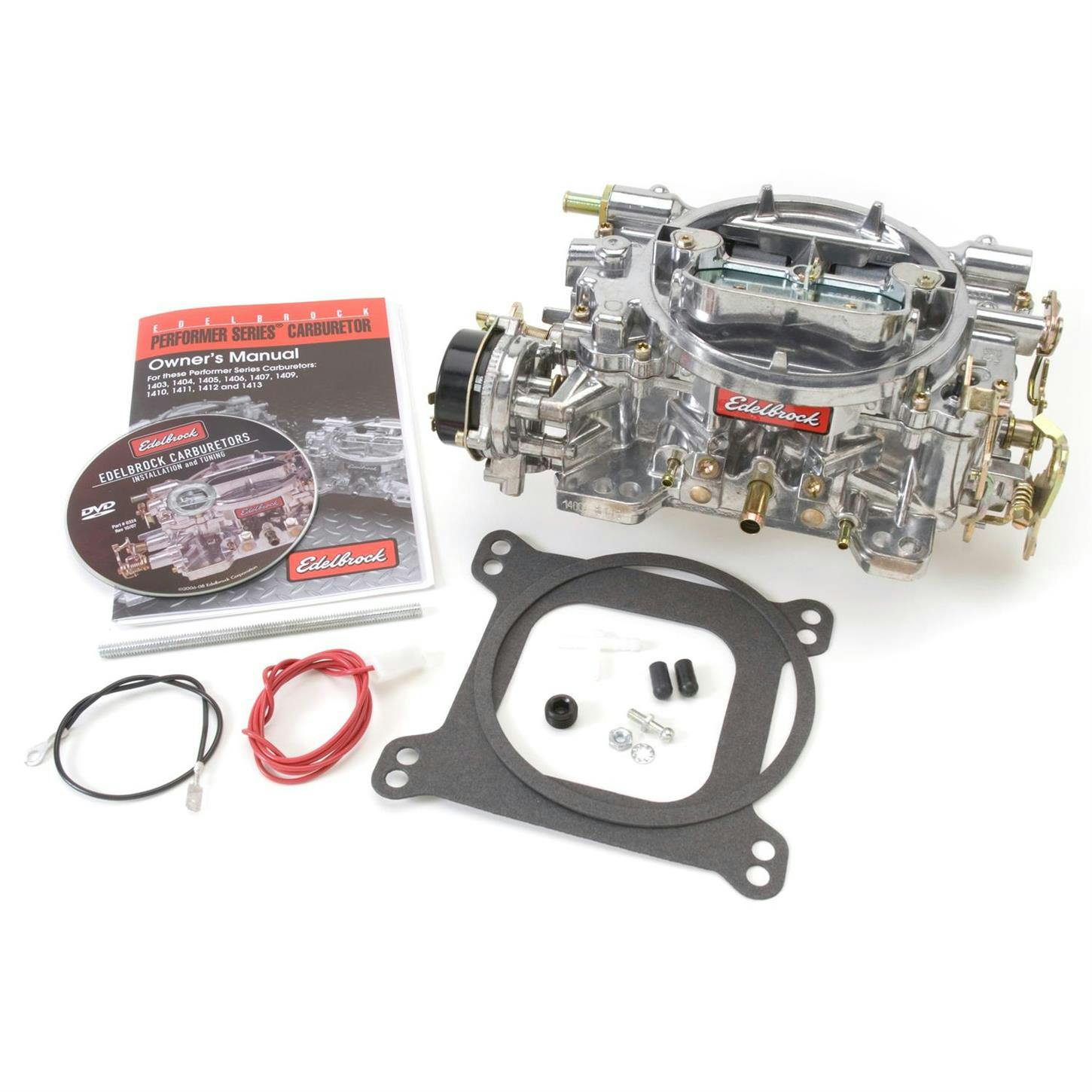 Edelbrock 1400 Performer Series 4-Barrel Carburetor, 600 CFM