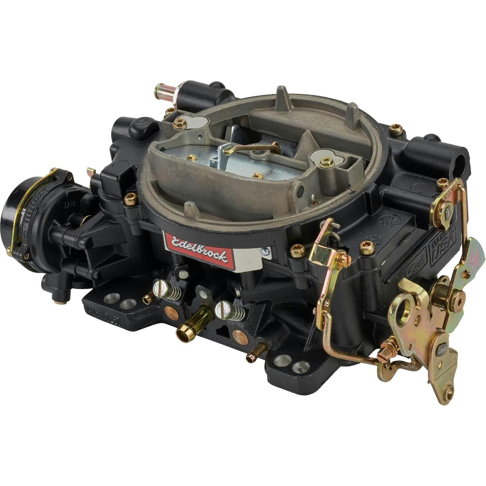 Edelbrock 14063 Performer 600 CFM 4 Barrel Carb, Electric Choke, Black