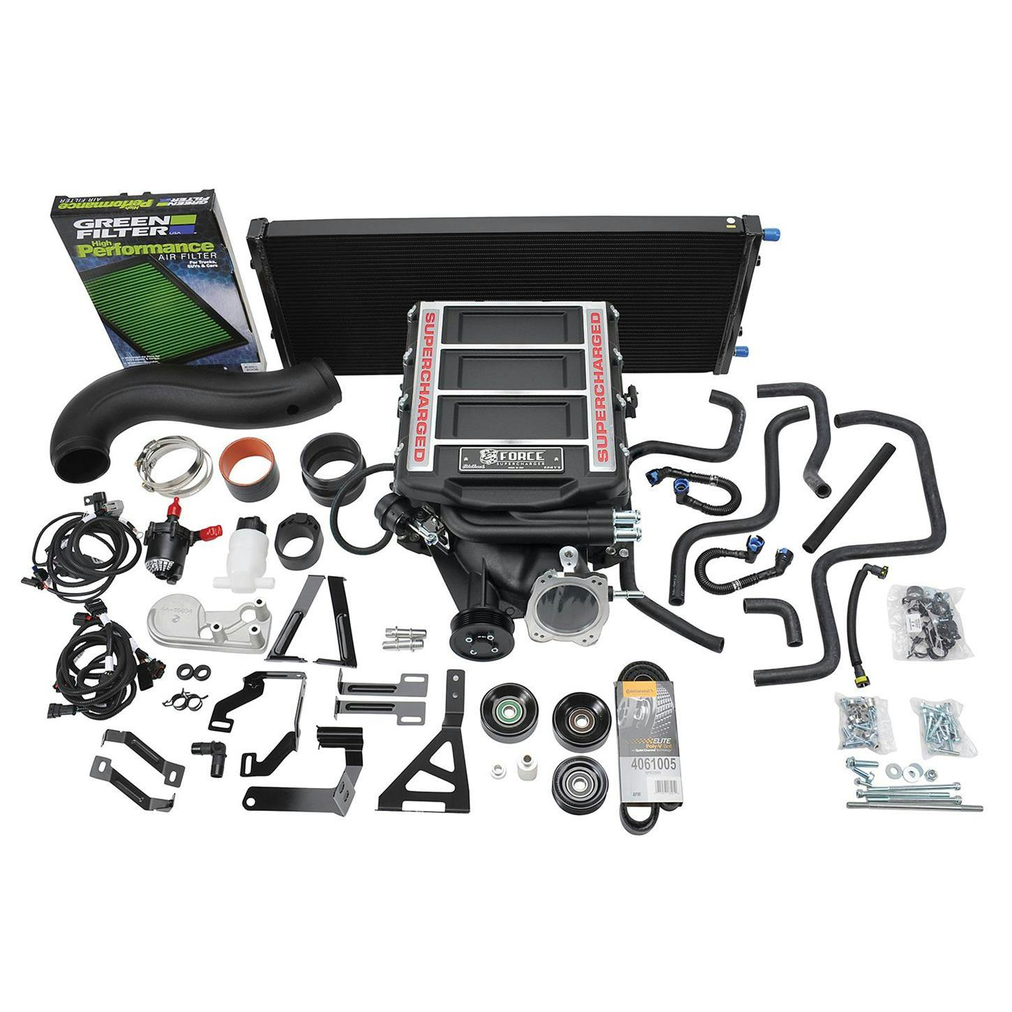 Edelbrock 156630 E-Force Supercharger Kit, 14-18 GM 5.3, No Tuner