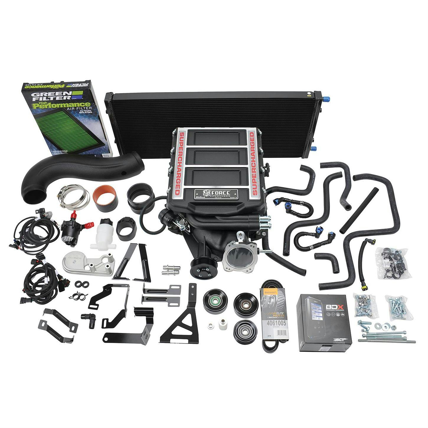 Edelbrock 15663 E-Force Supercharger Kit, 2014-18 GM Truck, 5.3L